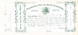 Washington Fire Co. Stock Association